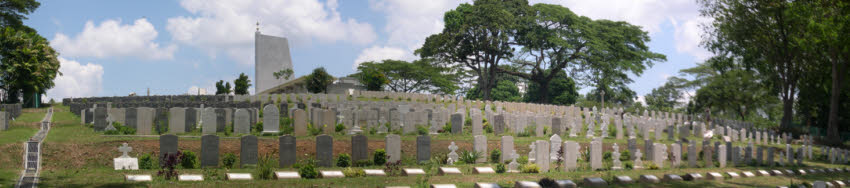 The south of the Military Cemetery