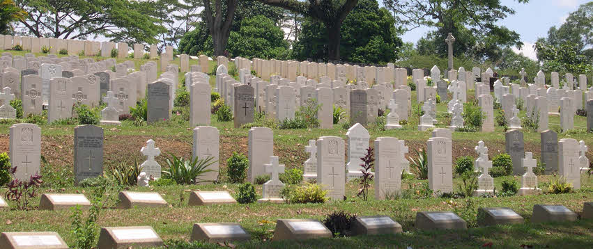 Southern Side of the Military Cemetery 