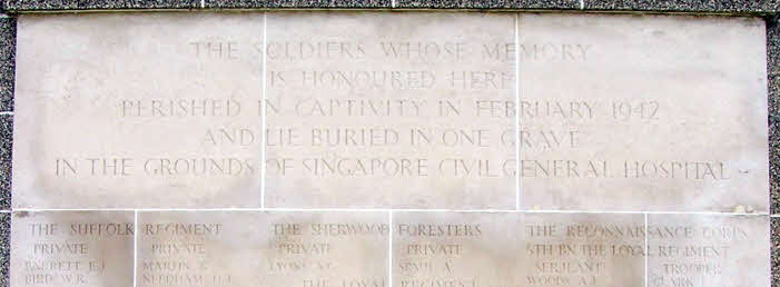 A Section of the Memorial