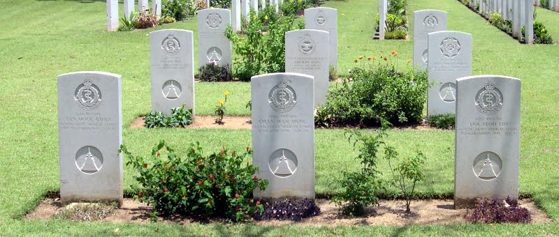 Local personnel graves