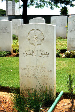 Indian Army Service Corps grave