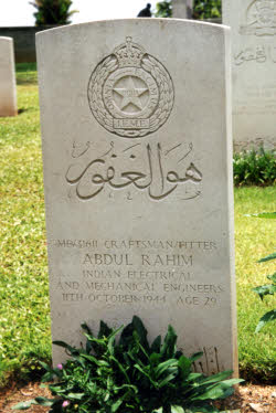 Indian electrical and Mechanical Engineers grave