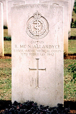 Capt. R McN Allardyce