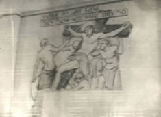 The Damaged Mural of the Crucifixion