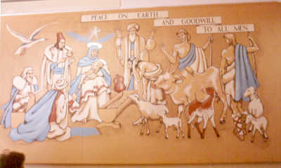 Stanleys copy of the Nativity mural