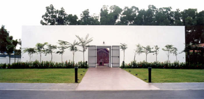 Chanhi Museum from the front